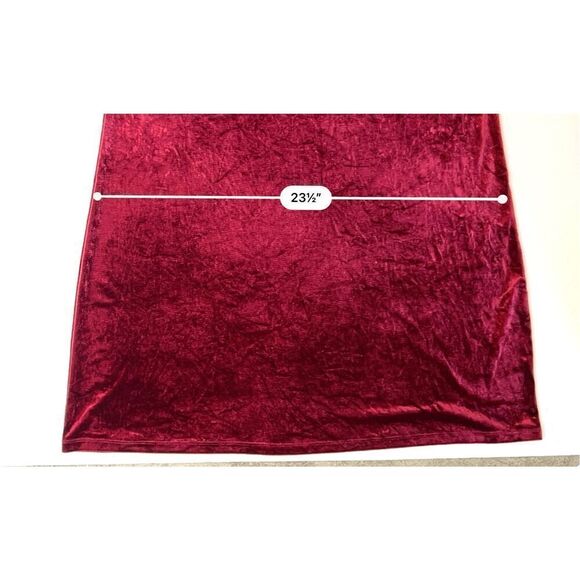 Sandra Darren Washable Velvet Puffed Sleeves A-line Dress sz XL NWT Holidays - Picture 9 of 12